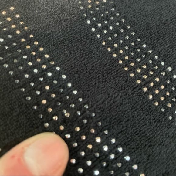 JUICY COUTURE VINTAGE Y2K BEDAZZLED BEJEWELED SPARKLE TERRY CLOTH BERMUDA SHORT - Picture 6 of 8